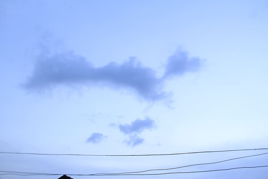 cloud, sky, cable, cloud - sky, electricity, low angle view HD wallpaper