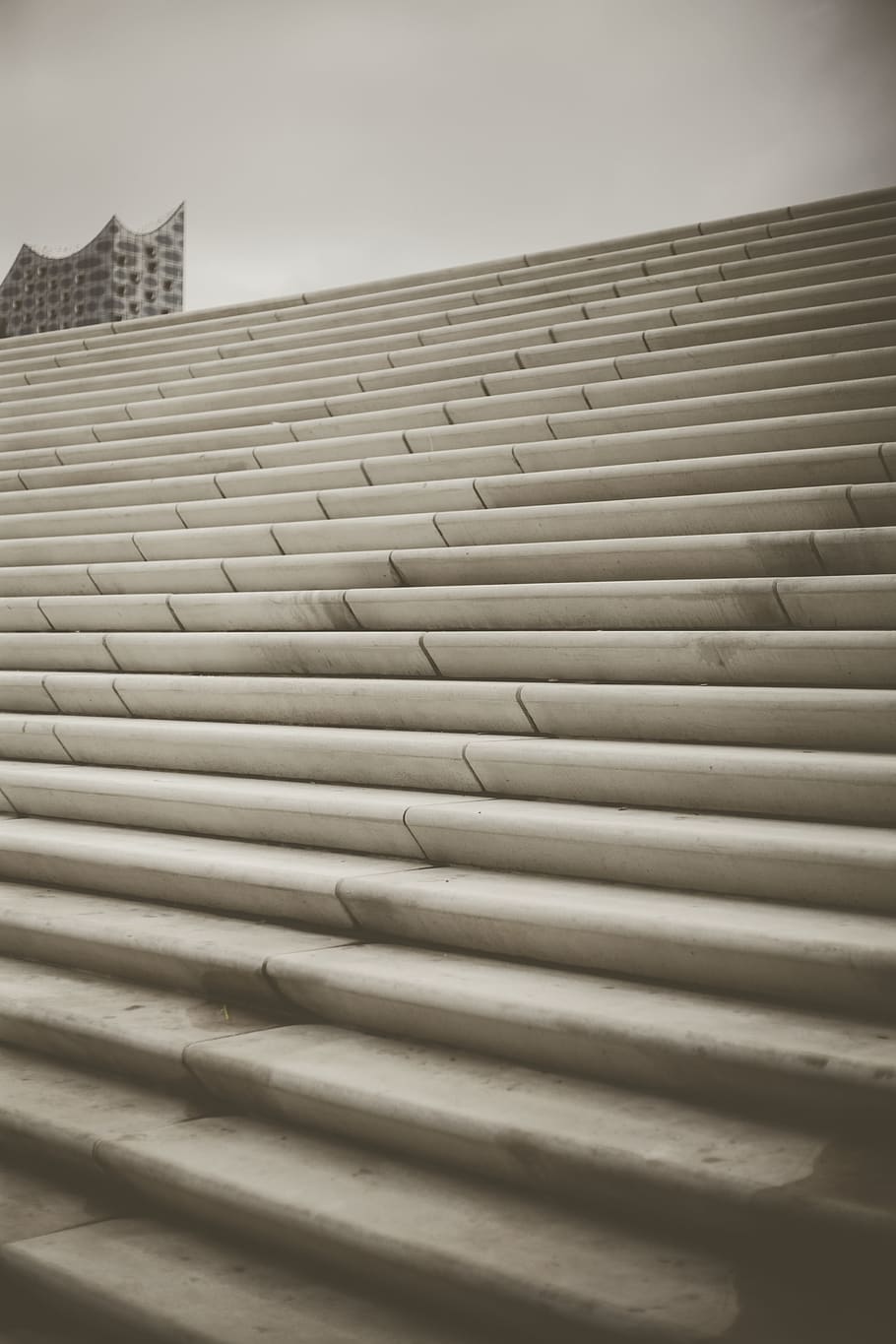 gray concrete stairs, architecture, built structure, building exterior HD wallpaper