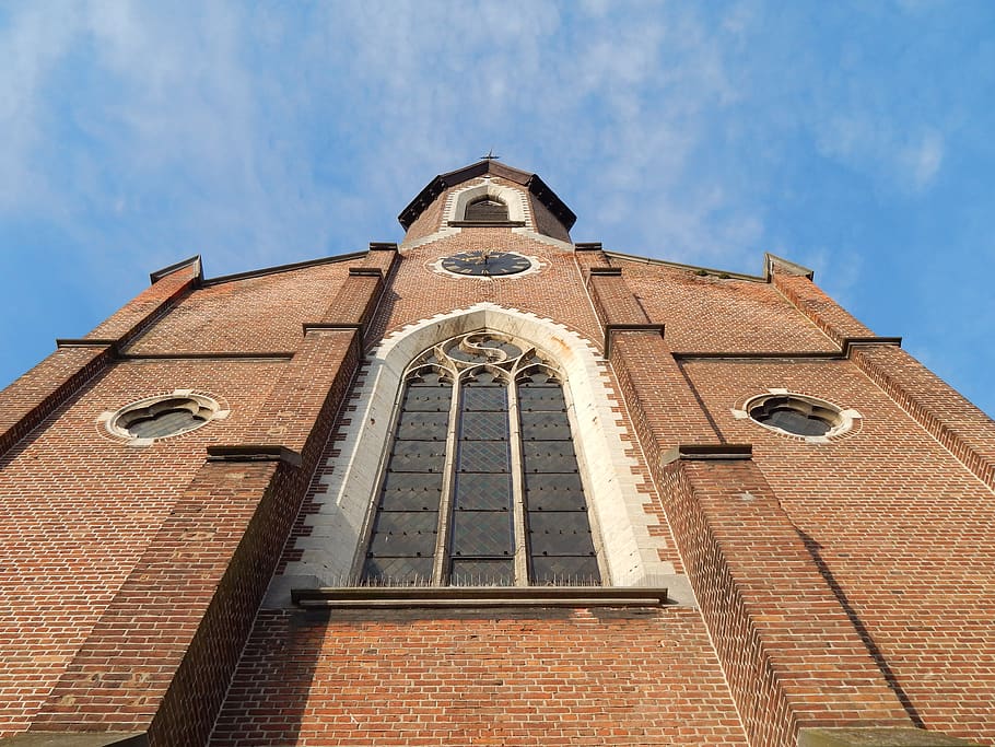 church, spire, architecture, built structure, building exterior HD wallpaper