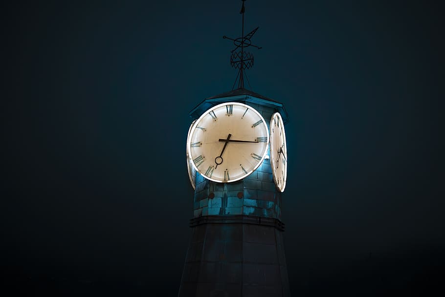 time displaying 3 34, architecture, clock tower, building, norway HD wallpaper
