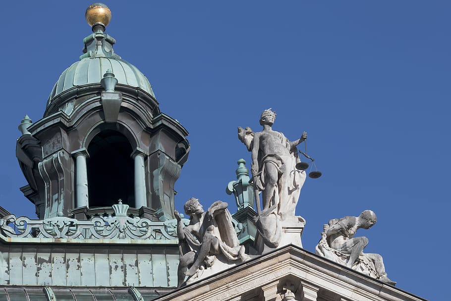 palace of justice, munich, bavaria, the neo-baroque style, architect