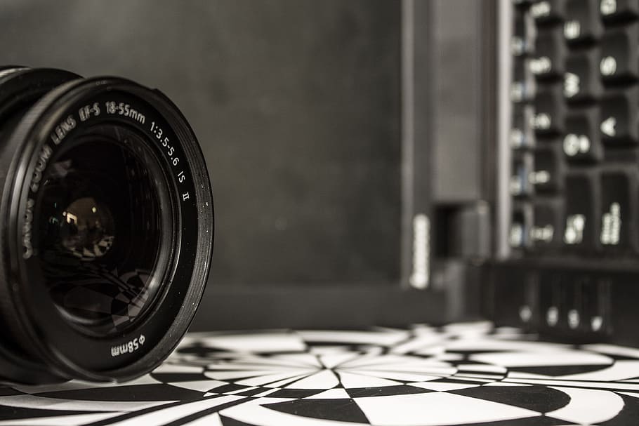 Closeup Photo of Camera Lens, antique, classic, close-up, equipment HD wallpaper