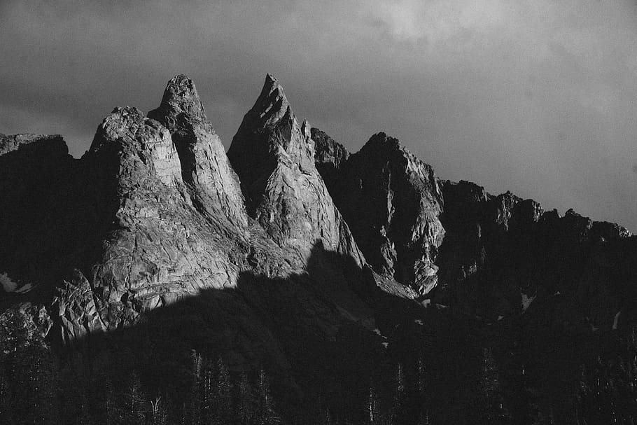 sky, mountain, tranquil scene, beauty in nature, tranquility HD wallpaper