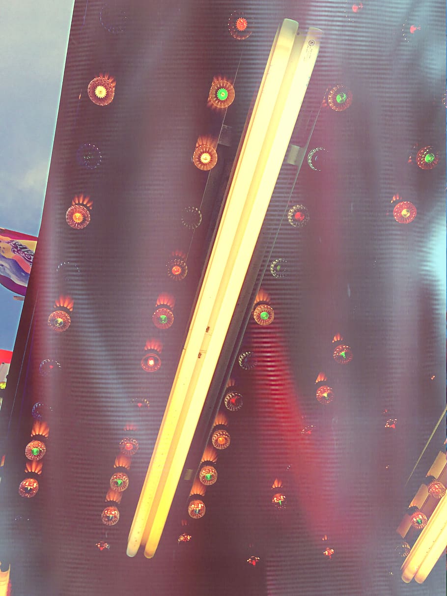 lights, board walk, no people, indoors, close-up, multi colored HD wallpaper