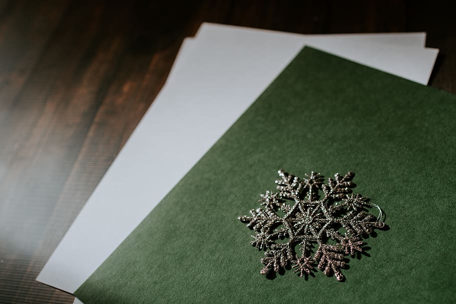 gray snowflake decor, accessories, accessory, jewelry, wood, ornament HD wallpaper