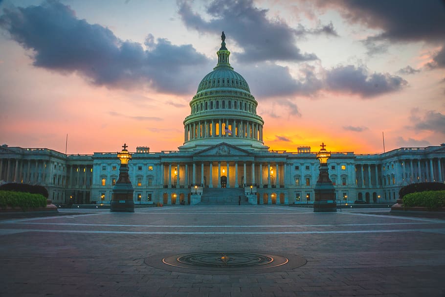 The Capitol, Washington, dome, architecture, building, urban HD wallpaper