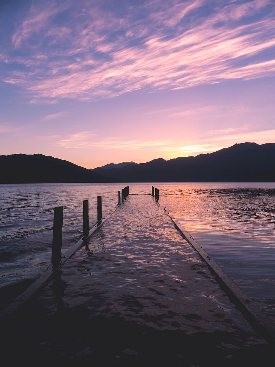 water, sunset, sky, scenics - nature, beauty in nature, tranquil scene HD wallpaper