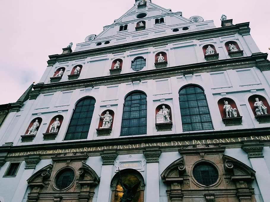 germany, münchen, neuhauser str. 21, munich, church, architecture HD wallpaper