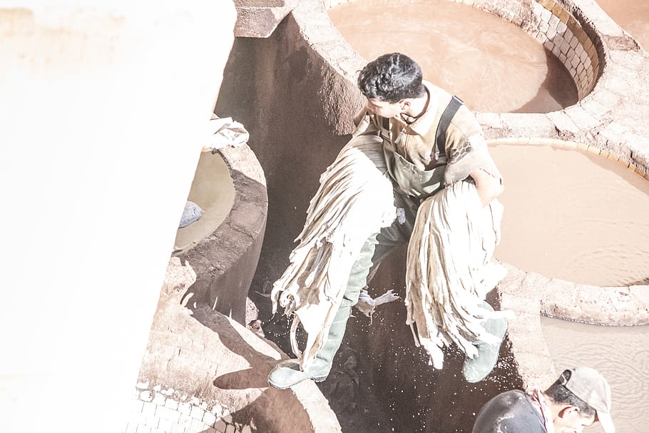 fez, morocco, soil, human, person, fez medina, light, art, archaeology HD wallpaper