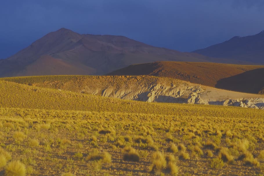 bolivia, landscape, desert, scenics - nature, mountain, tranquil scene HD wallpaper