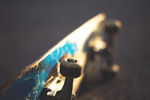 still, items, things, skateboard, thrasher, wheels, floor, sideways HD wallpaper