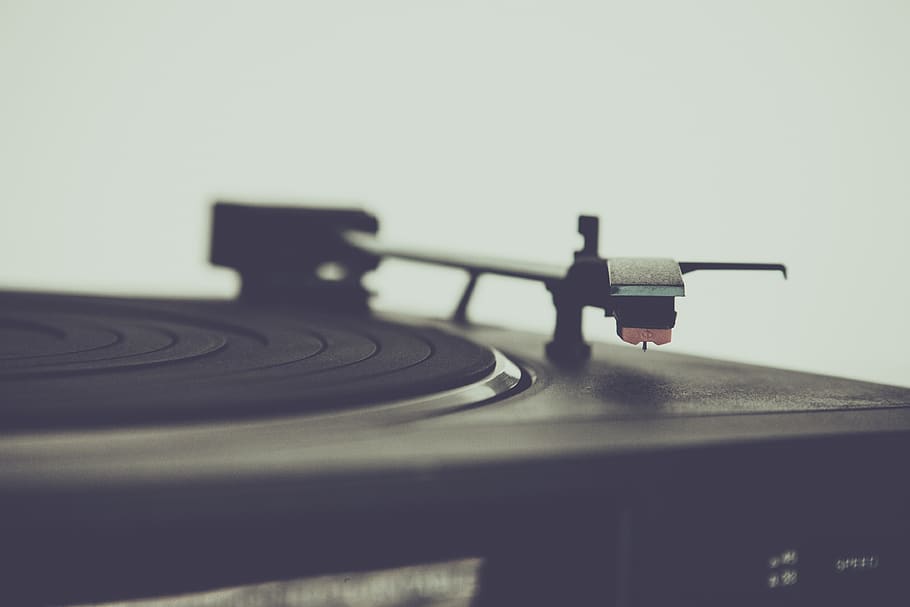 turntable, plate, long player, single, hifi, music, dj, scratching HD wallpaper