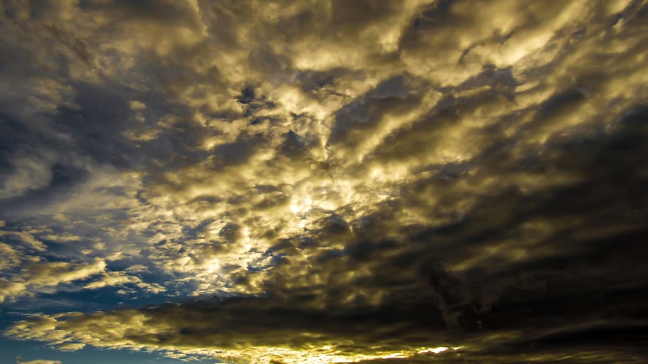clouds, climate, sky, environment, landscape, atmosphere, nature HD wallpaper