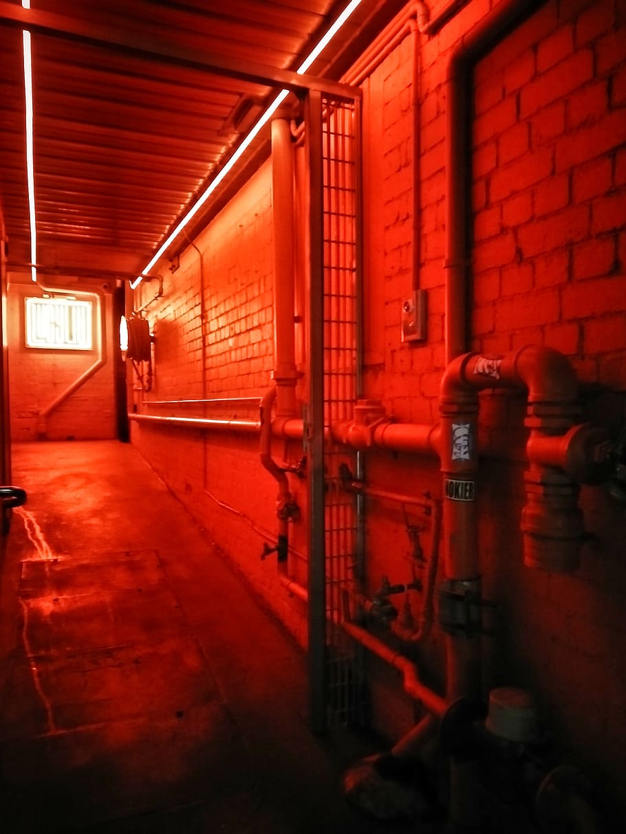 australia, melbourne, red, indoors, architecture, built structure HD wallpaper