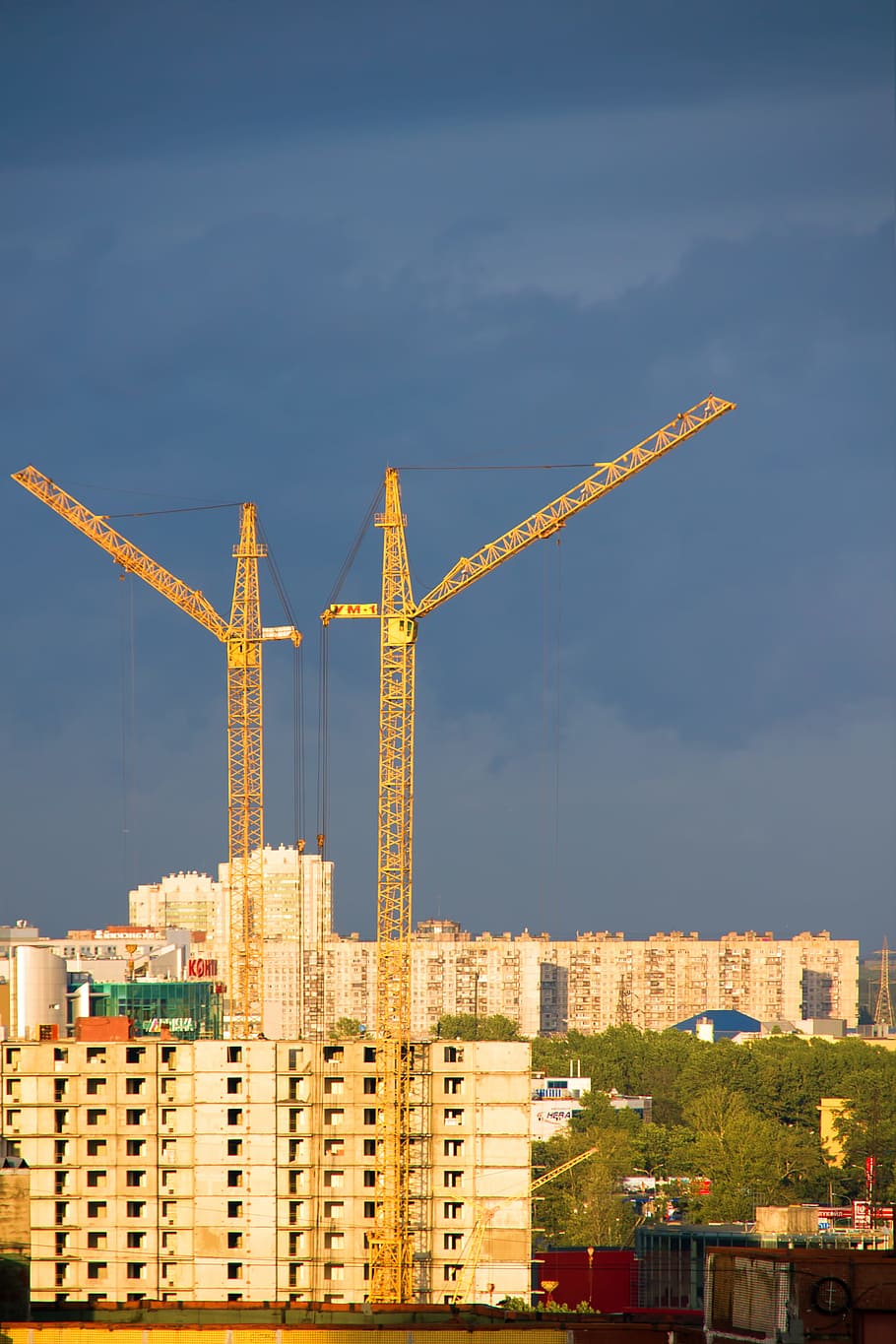 architecture, block, build, building, cement, concrete, construction HD wallpaper