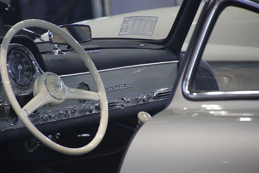 auto, oltimer, classic, historically, mercedes, car, mode of transportation HD wallpaper