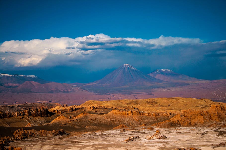 mountain, environment, scenics - nature, landscape, sky, cloud - sky HD wallpaper