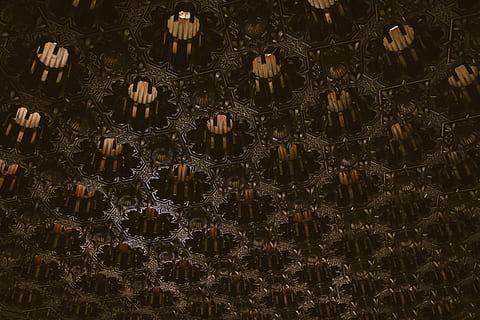 Ceiling Light, abstract, architecture, art, artistic, background HD wallpaper