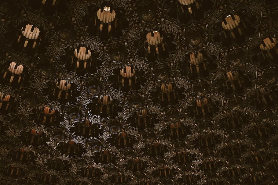 Ceiling Light, abstract, architecture, art, artistic, background HD wallpaper