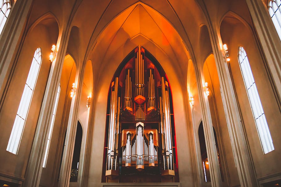 interior chapel, building, architecture, apse, church, altar HD wallpaper
