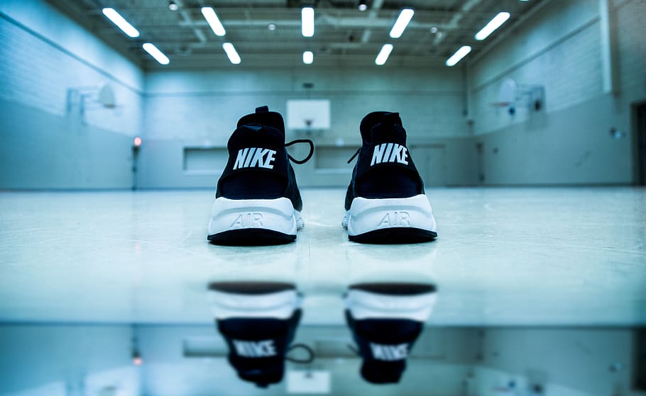 architecture, building, lights, indoor, shoes, sneakers, footwear HD wallpaper
