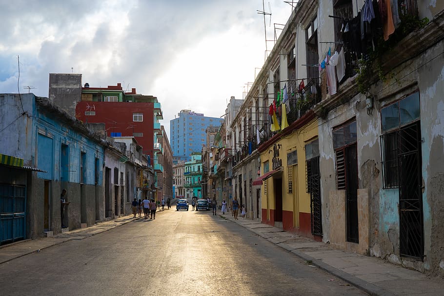 cuba, havana, building exterior, architecture, built structure HD wallpaper