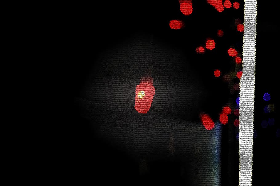 lights, illuminated, no people, close-up, indoors, red, lighting equipment HD wallpaper