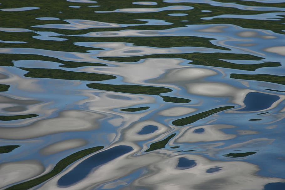 waves, water, smooth, silky, nature, environment, ocean, lake HD wallpaper