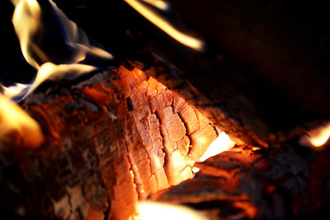 Fireplace Illustration, ash, blaze, bonfire, burn, burning, burnt HD wallpaper