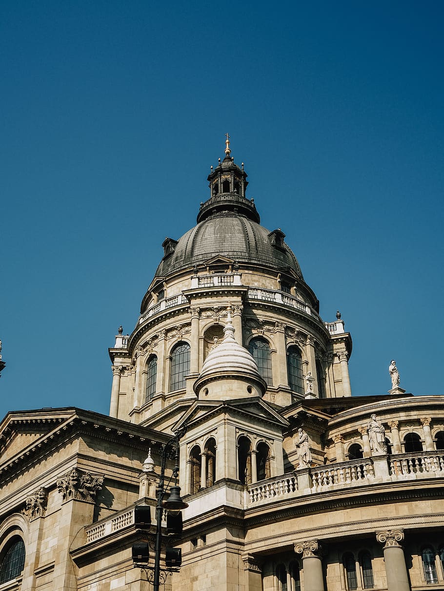 hungary, budapest, building exterior, sky, built structure HD wallpaper