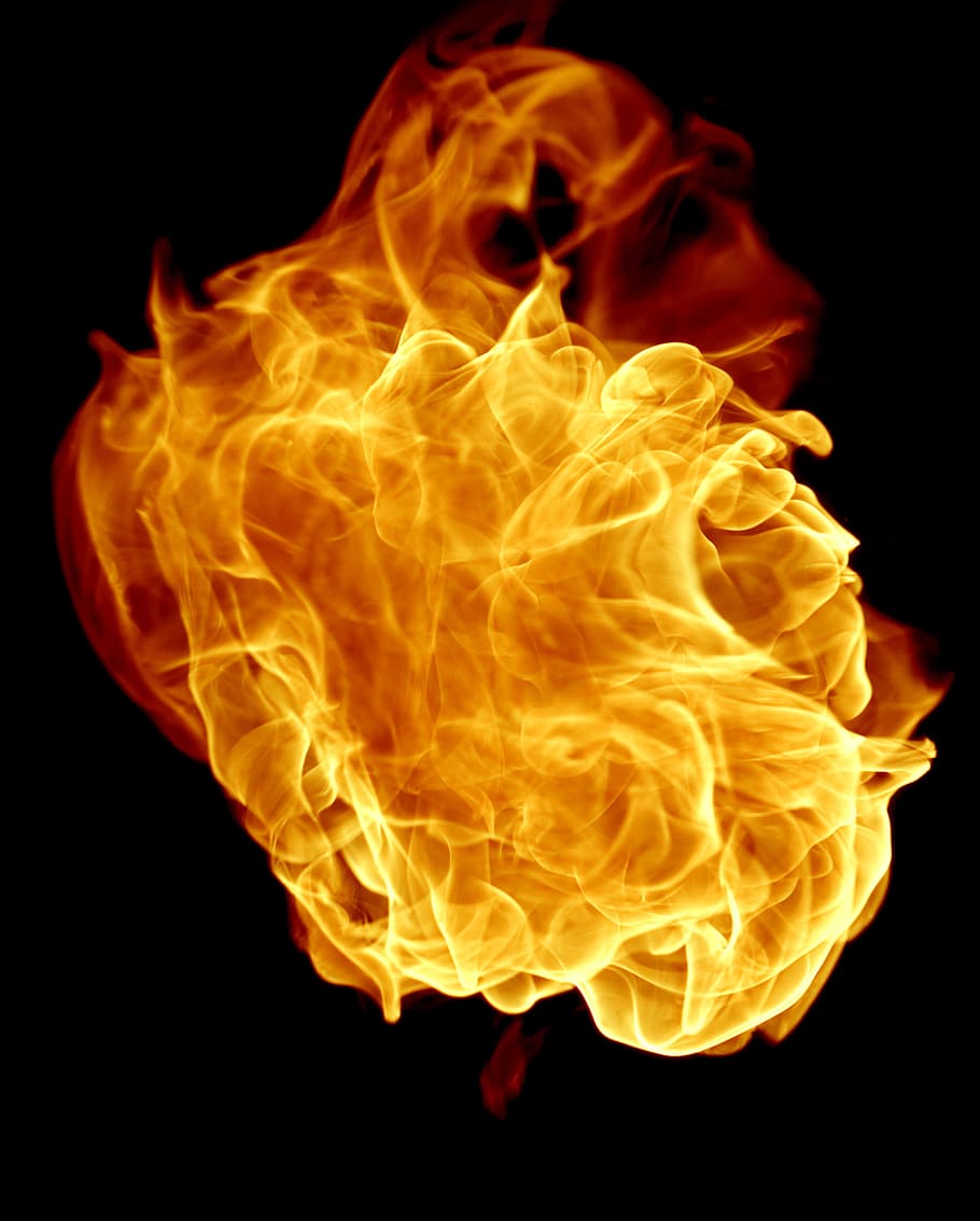 fire, flame, burn, background, hell, hot, abstract, fuel, pattern, HD wallpaper