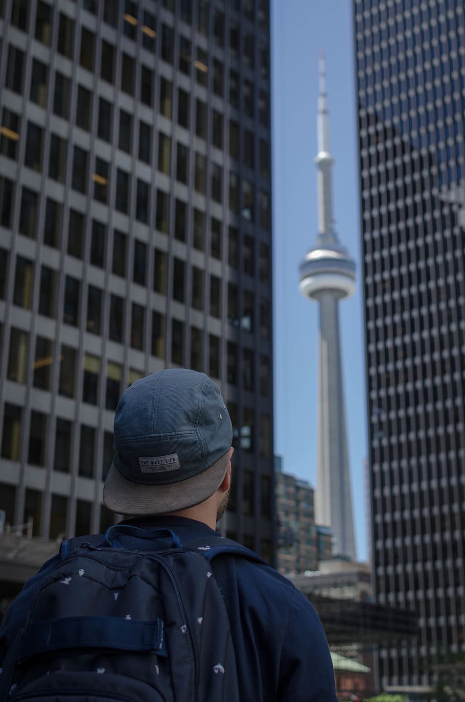 toronto, canada, cities, skyscraper, cn tower, contemplating HD wallpaper