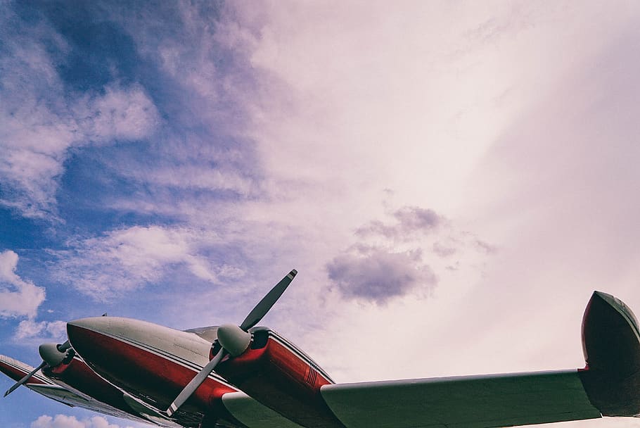 adventure, beautiful, sky, cloud, plane, flight, cloud - sky HD wallpaper