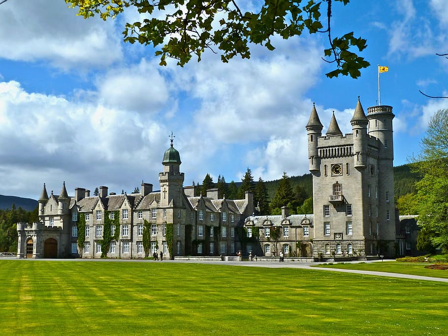 palace, balmoral, castle, scotland, architecture, building, HD wallpaper