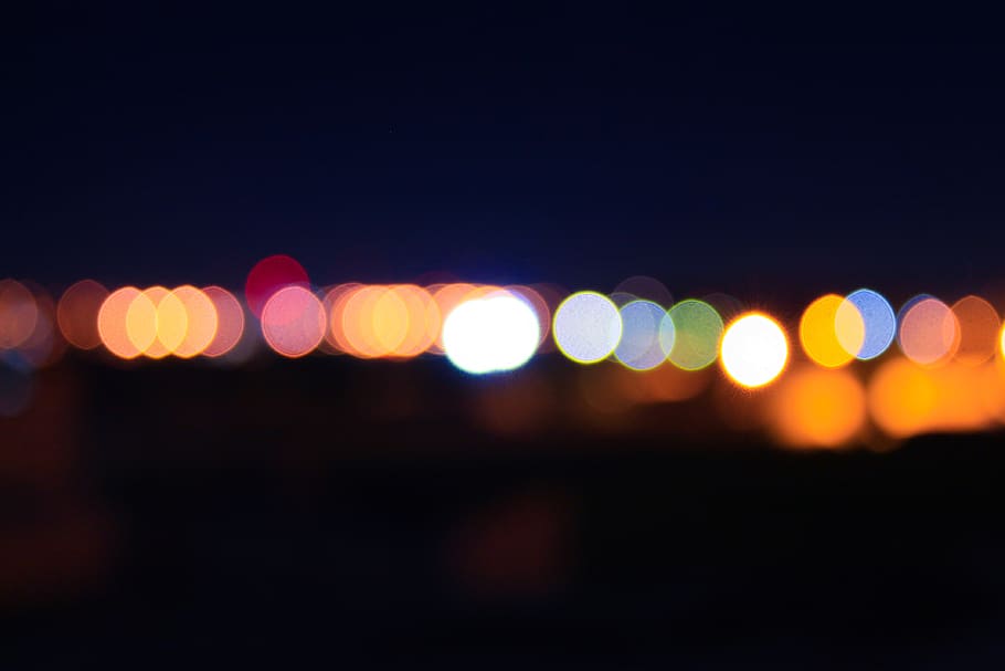HD wallpaper: blurred, lights, blurry, effect, night, background,  illuminated | Wallpaper Flare