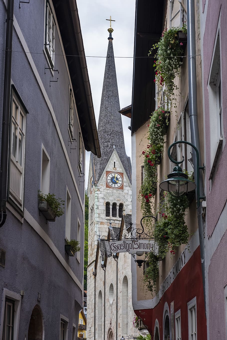 austria, hallstatt, architecture, building exterior, built structure HD wallpaper