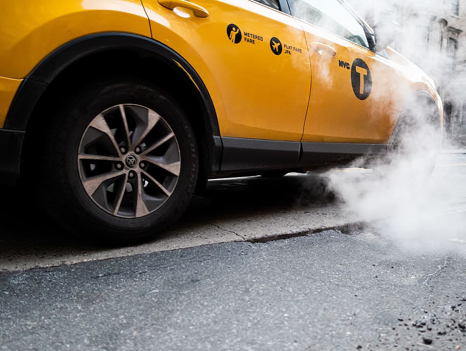 yellow vehicle, mode of transportation, car, motor vehicle, land vehicle HD wallpaper