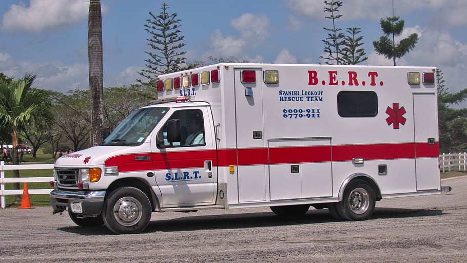 ambulance, help, rescue, crash, emergency, vehicle, truck, car, HD wallpaper