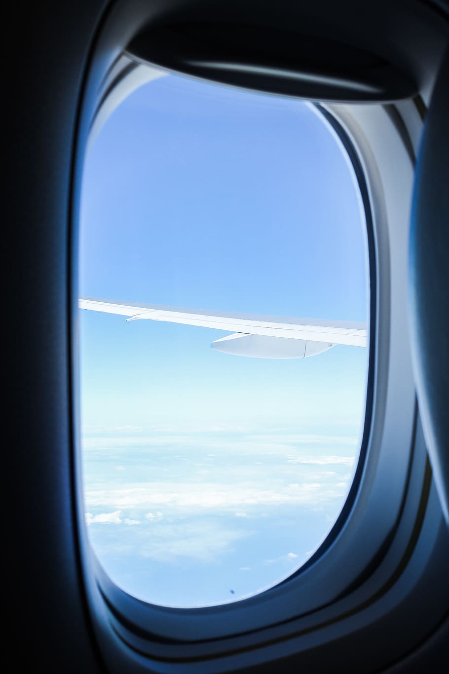 view of airplane left wing during daytime, window, porthole, transportation, HD wallpaper
