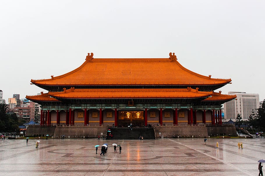 taiwan, chiang kai-shek memorial hall, history, taipei, photography, HD wallpaper