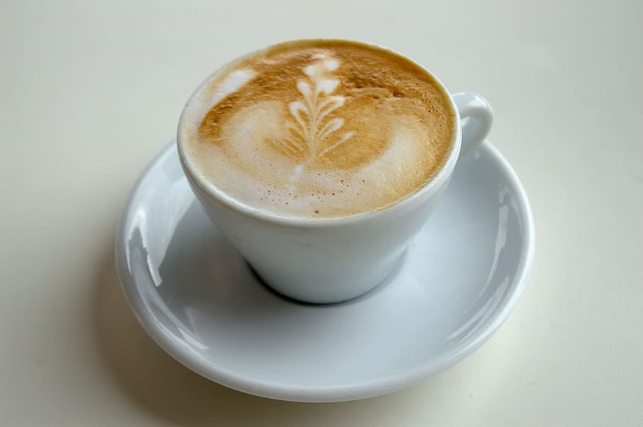coffee, cappuccino, drink, coffee - drink, refreshment, mug HD wallpaper