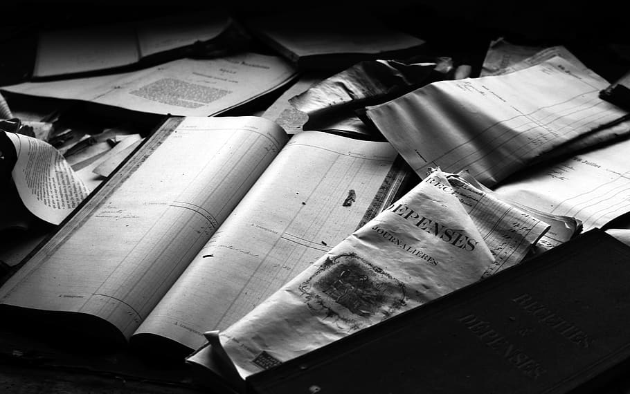 book, open, urbex, house, old, vintage, building, interior HD wallpaper