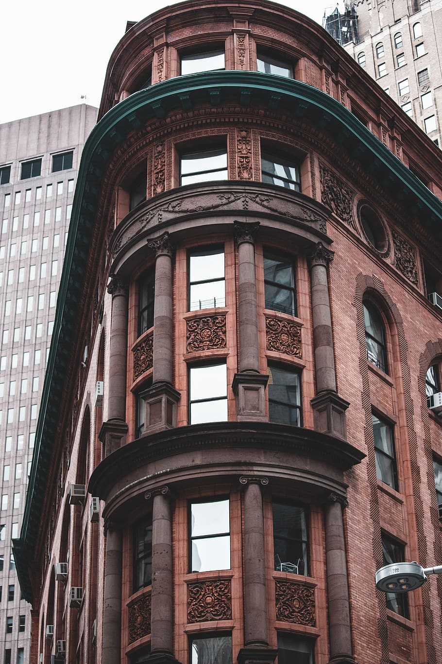 brown building, architecture, tower, office building, window HD wallpaper