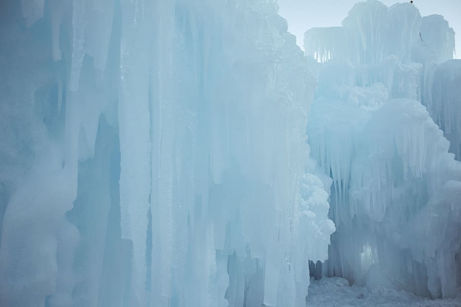 white ice berg, beauty in nature, frozen, winter, cold temperature HD wallpaper