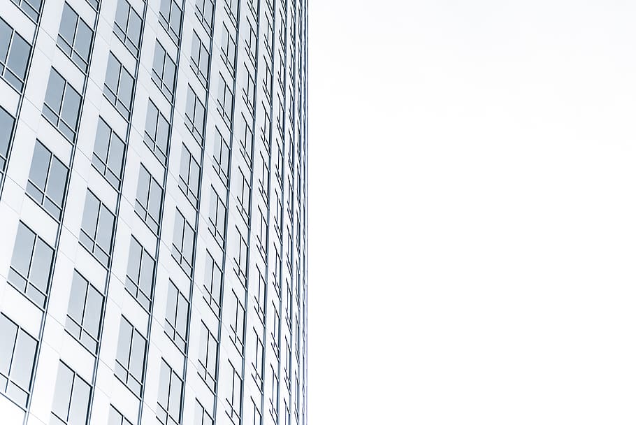 high-rise building, office building, city, town, high rise, urban HD wallpaper