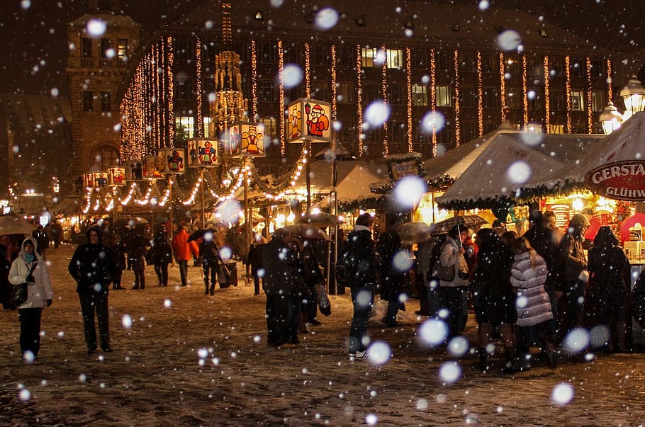 snow, ice, winter, cold, city, urban, construction, architecture HD wallpaper