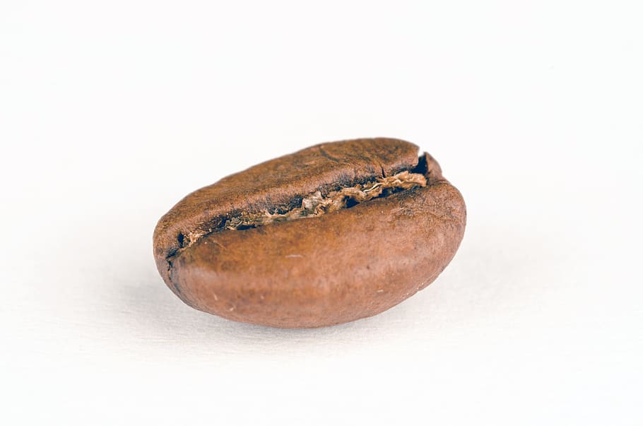 Oval Brown Stone, background, bean, caffeine, close-up, coffee bean HD wallpaper