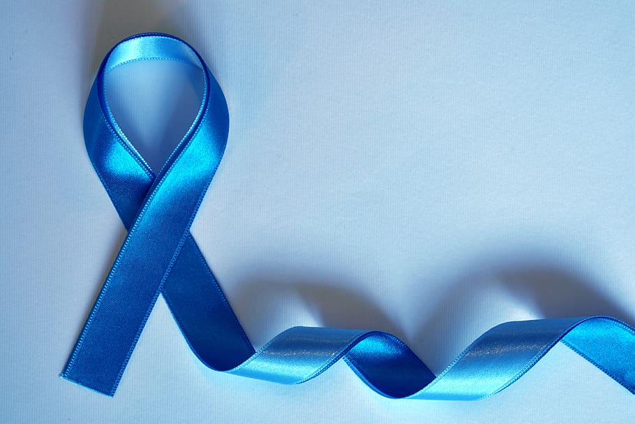 blue ribbon, prostate cancer, prostate cancer awareness, diabetes, HD wallpaper