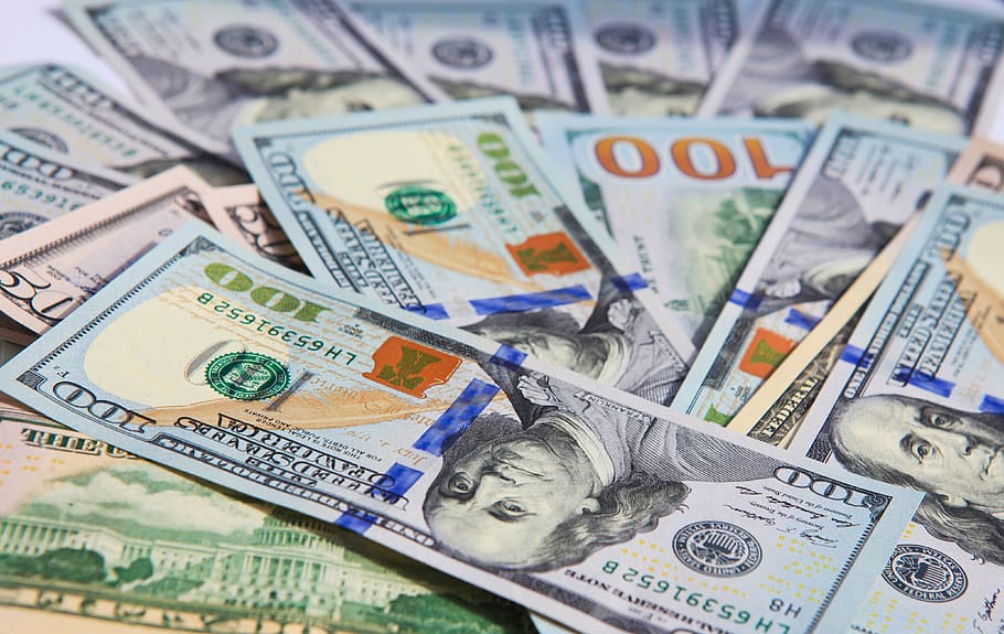 dollar, dollars, new, pile, bills, heap, debt, nobody, many HD wallpaper