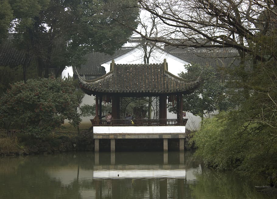 china, suzhou shi, humble administrator garden, peace, asia, HD wallpaper